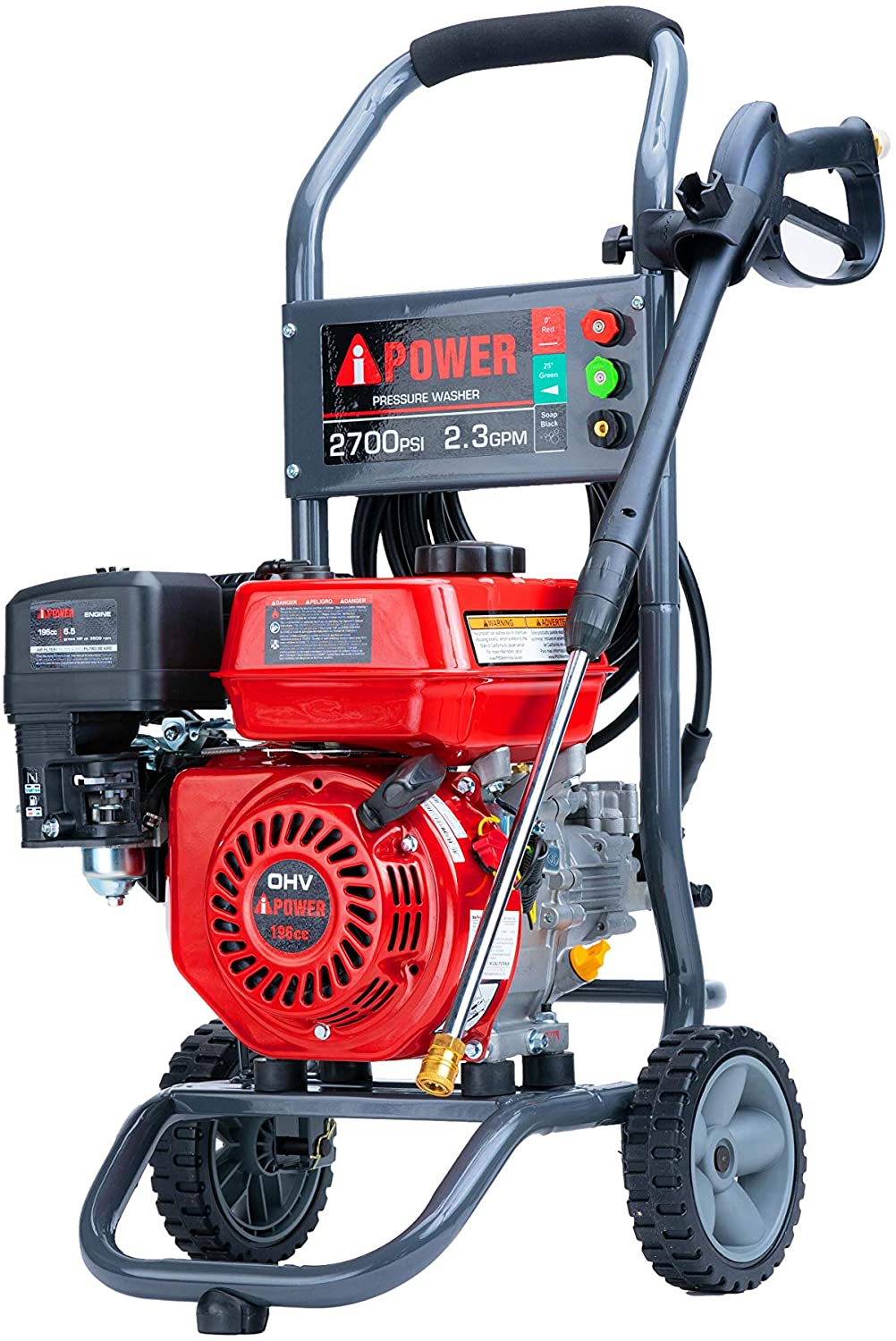 A-iPower APW2700C Quick-Connect Gas Pressure Washer