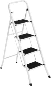 Best Choice Products Lightweight Anti-Rust Step Ladder, 4-Step