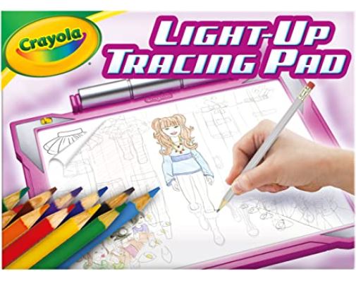 Crayola Art Light-Up Tracing Pad Gift For 9-Year-Old Girls