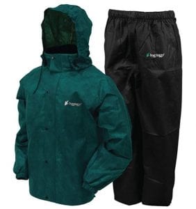 FROGG TOGGS Wind-Resistant Removable Hood Men’s Rain Jacket