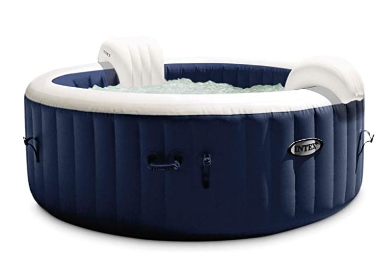 Intex PureSpa Plus Relaxing Inflatable Hot Tub, 4-Person