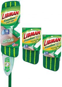 Libman Freedom Kit 360 Degree Swivel Spray Mop