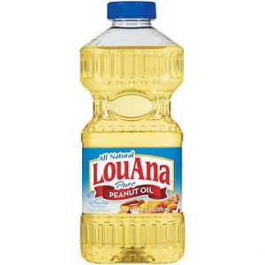 LouAna Pure Cooking Peanut Oil, 24-Ounce