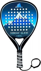 NORDIC SLICE Polar Bear Beginner Paddle Platform Tennis Racquet