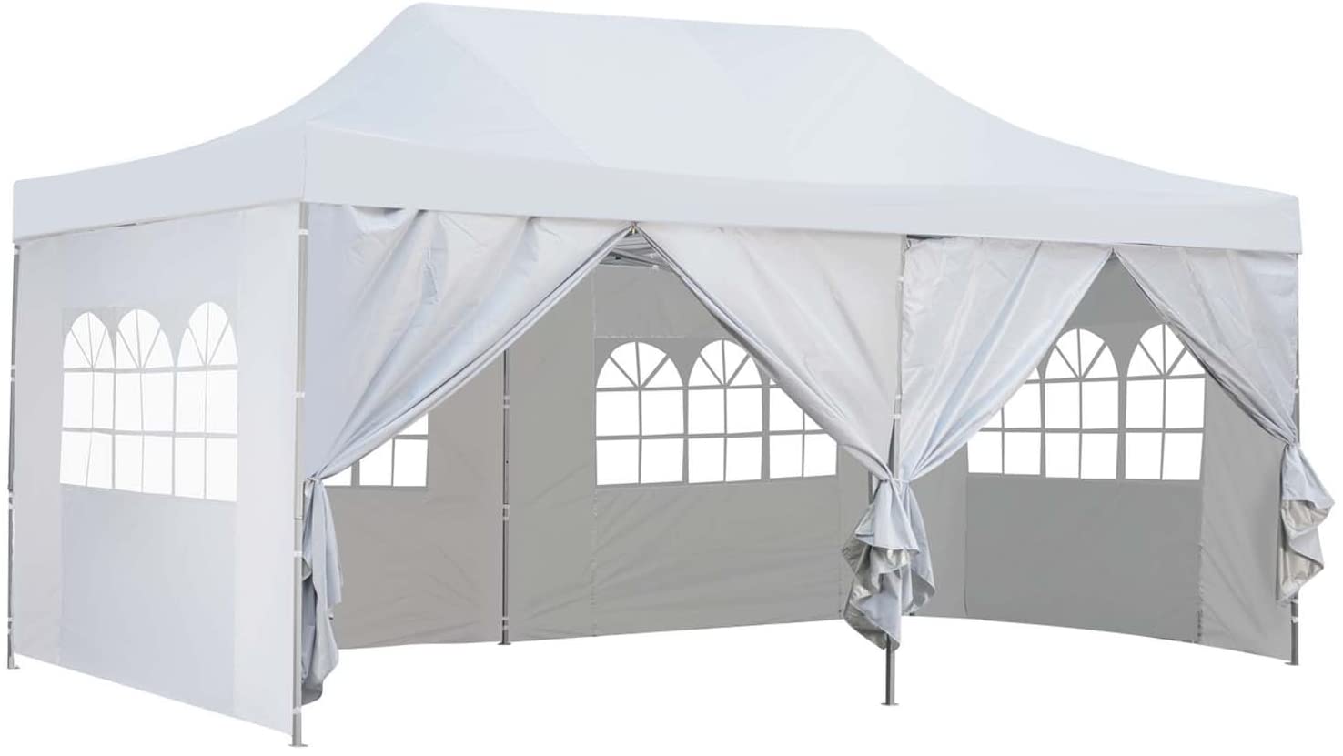 Outdoor Basic Water Resistant Canopy Tent With Sidewalls