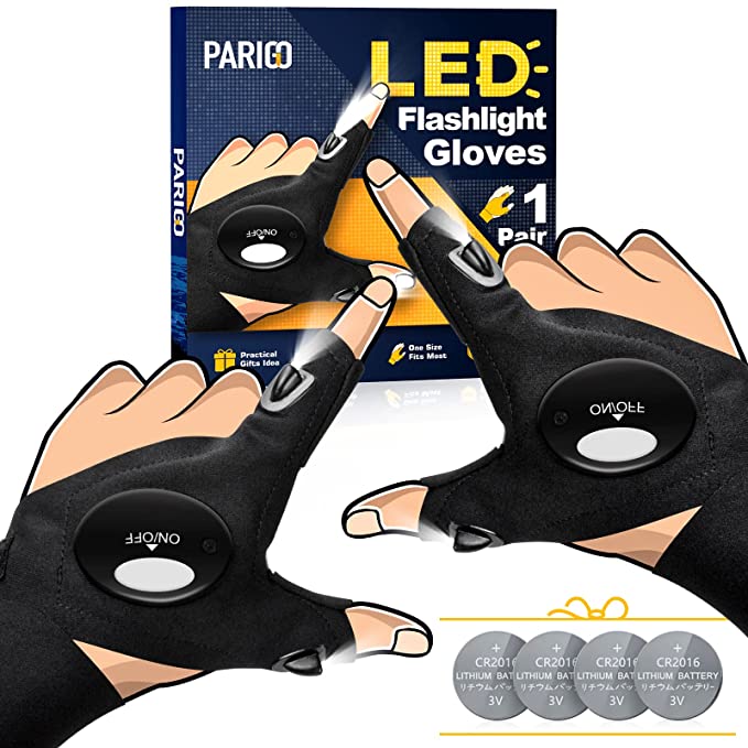 PARIGO Elastic Flashlight LED Gloves