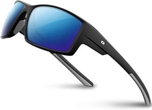 RIVBOS Polarized Mirror Coated Sunglasses For Driving
