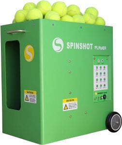 Spinshot Player Programmable Easy Store Tennis Ball Machine