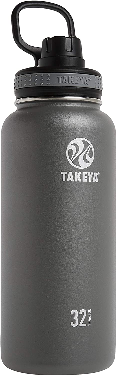 Takeya Originals Leakproof Insulated Water Bottle, 32-Ounce