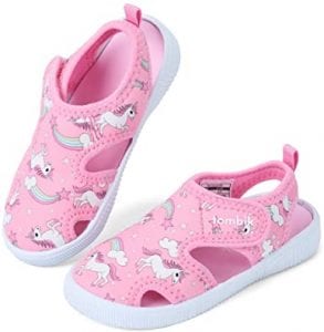 tombik Unicorn Non-Toxic Toddler Girl Water Shoes