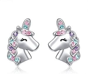 UNGENT THEM Magical Crystal Earrings For Girls