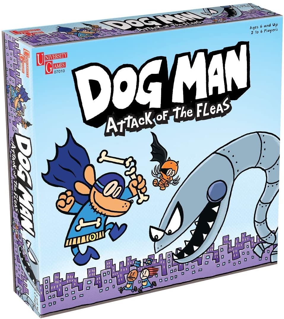 University Games Dog Man Funny Board Game For Kids 7 & Up