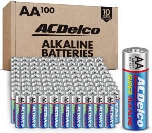 ACDelco Gaming Leak Protection AA Batteries, 100-Pack