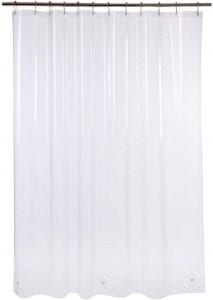 AmazerBath Clear Plastic Shower Curtain Liner