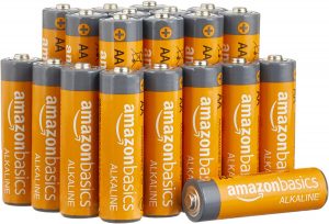 Amazon Basics Easy Store AA Batteries, 20-Pack