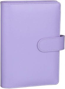 Antner A6 Faux Leather Hidden Compartments Binder