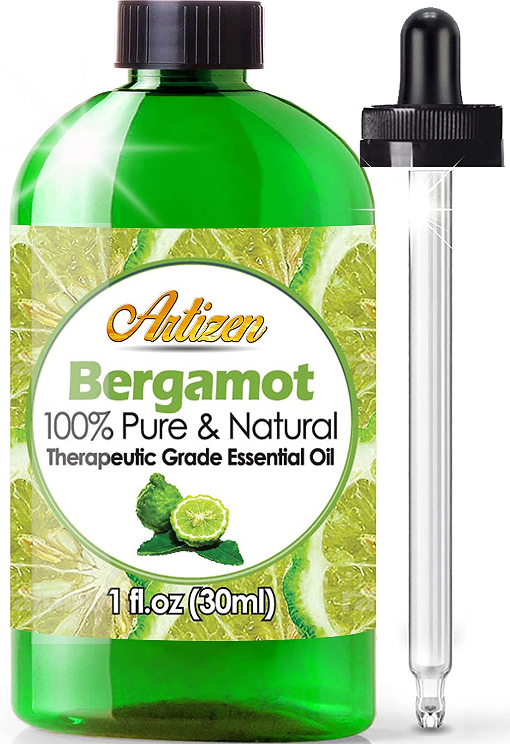 Artizen GC-MS Tested Bergamot Essential Oil, 1-Ounce