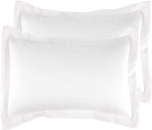 Bedsure Anti-Slip Quick Dry Pillow Shams, 2-Pack