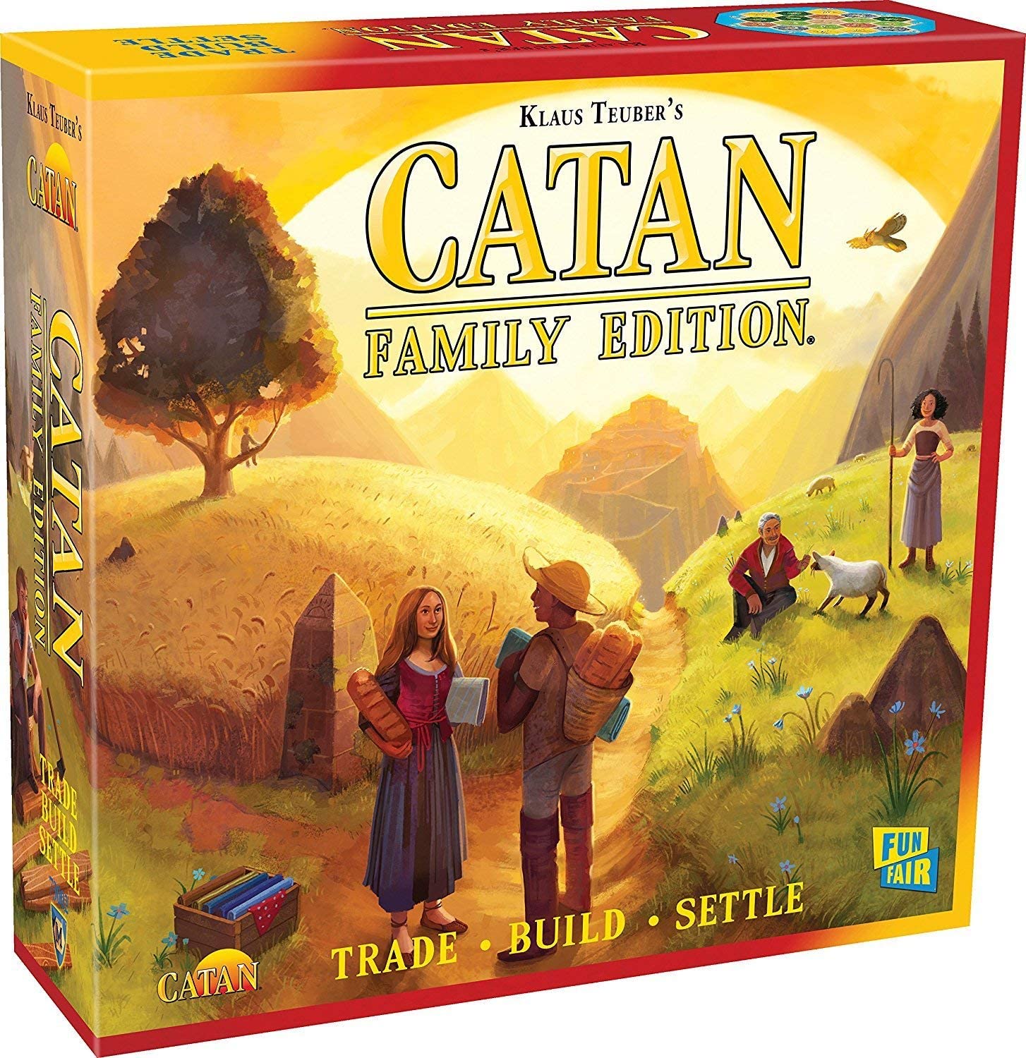 CATAN Family Edition Strategy Teen Board Game
