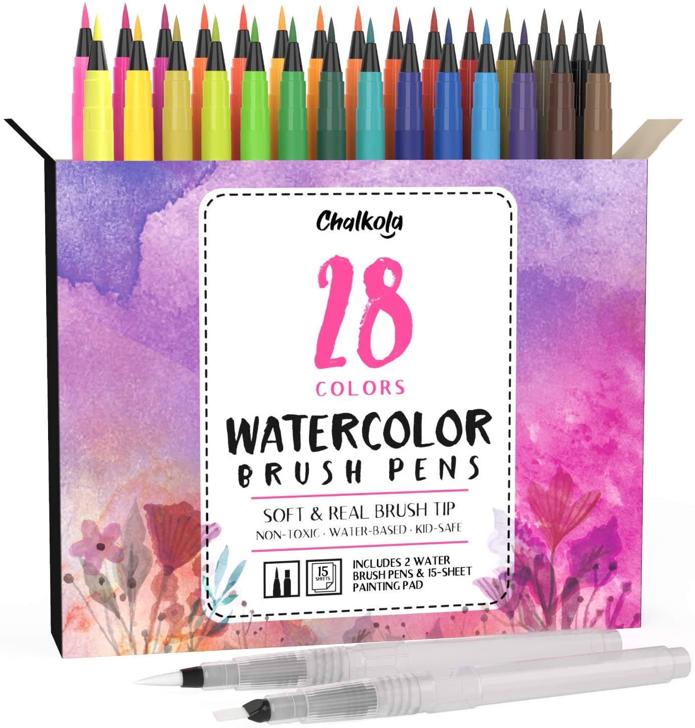 Chalkola Pre-Filled Watercolor Markers