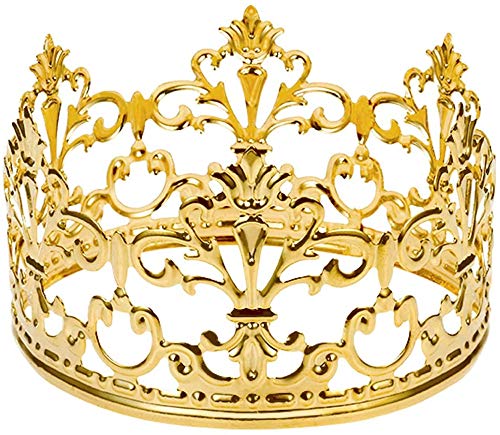 Chengcaifengye Celebration Gold Crown Cake Topper
