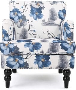 Christopher Knight Home Indoor Flowers Accent Chair