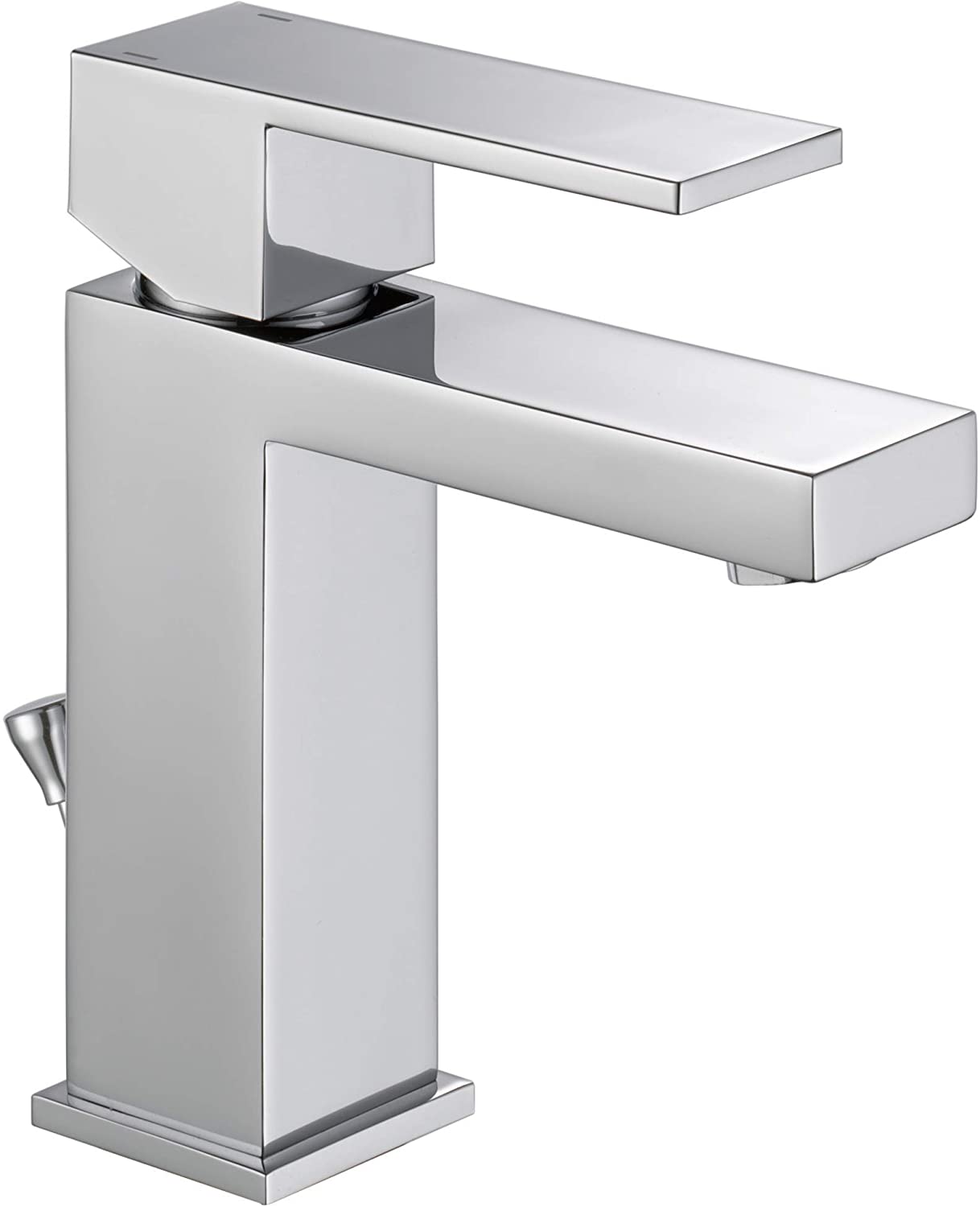 Delta Faucet Modern Single Handle Chrome Bathroom Faucet