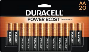 Duracell CopperTop Lithium AA Batteries, 20-Pack