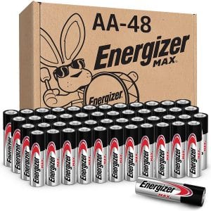 Energizer MAX Leak-Proof AA Batteries, 48-Pack
