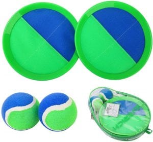 EVERICH TOY Easy Carry Paddle Ball Kids’ Outdoor Game