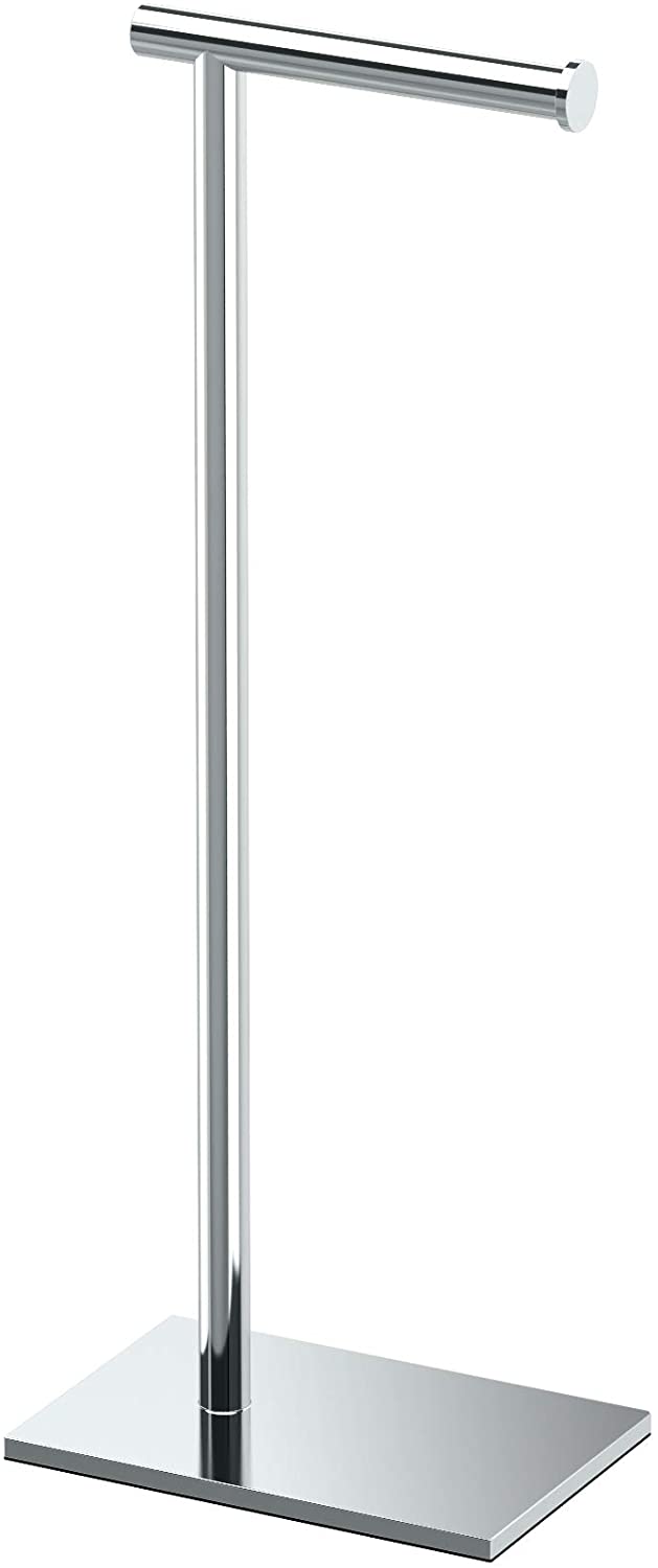 Gatco Luxury Pedestal Modern Toilet Roll Holder
