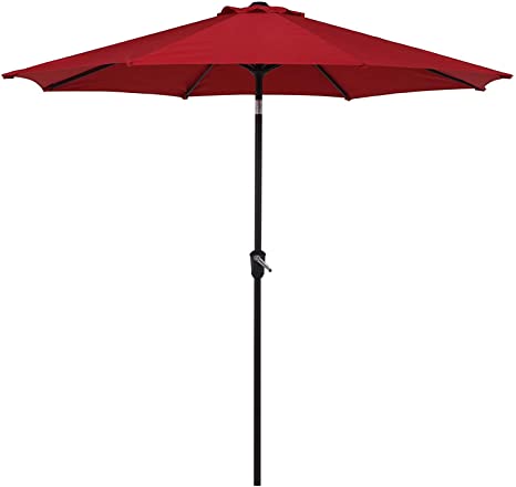 Grand Patio Fabric Weather-Proof Patio Umbrella, 9-Foot