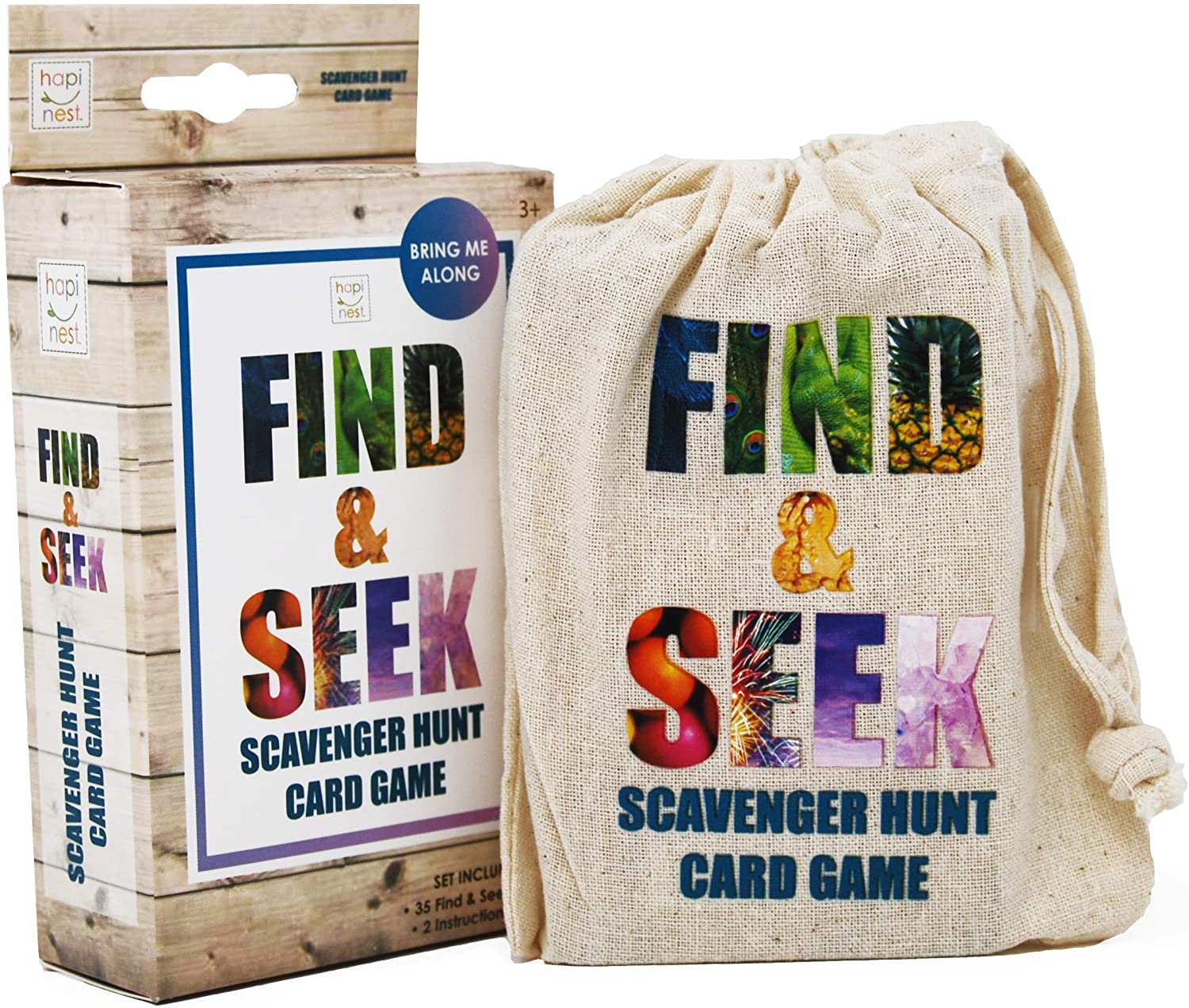 Hapinest Find & Seek Card Scavenger Hunt Outdoor Kids’ Toy