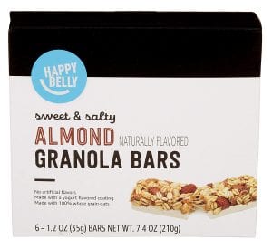 Happy Belly Sweet & Salty Almond Granola Bars, 6-Count