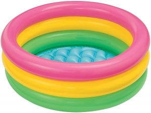 Intex Sunset Glow Soft Bottom Inflatable Baby Pool