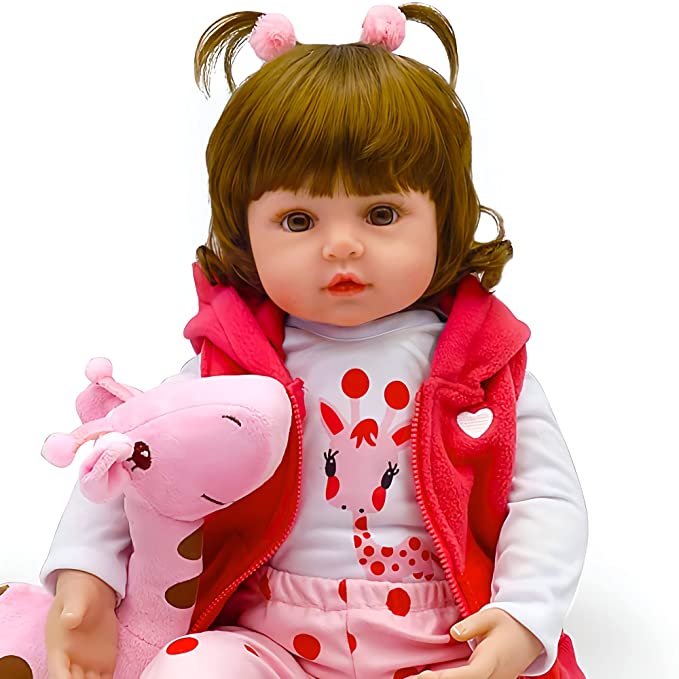 Kaydora Non-Toxic Baby Doll For 5-Year-Old Girls, 18-Inch