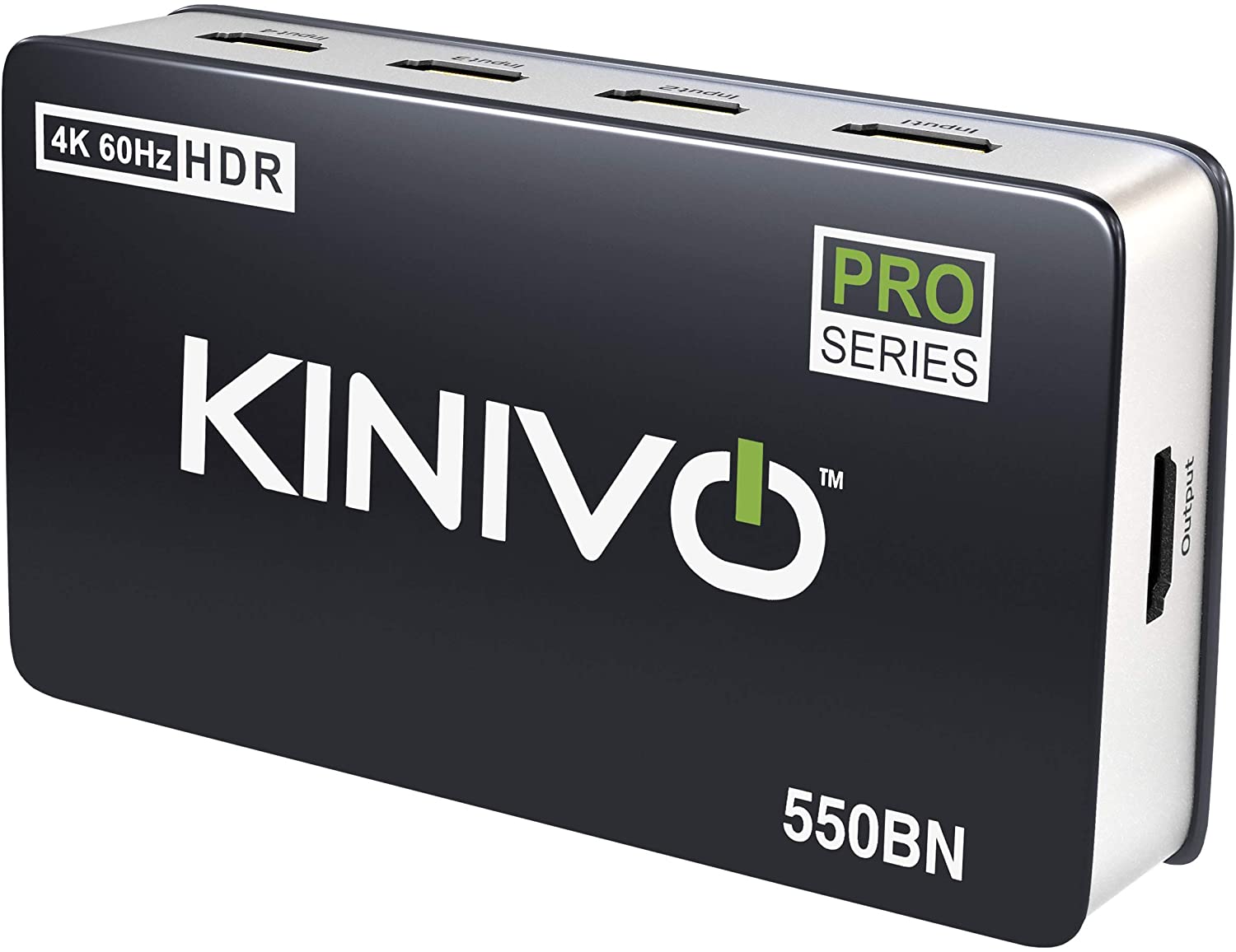 Kinivo 550BN 4K HDMI Automatic Switch With Remote, 5-Port