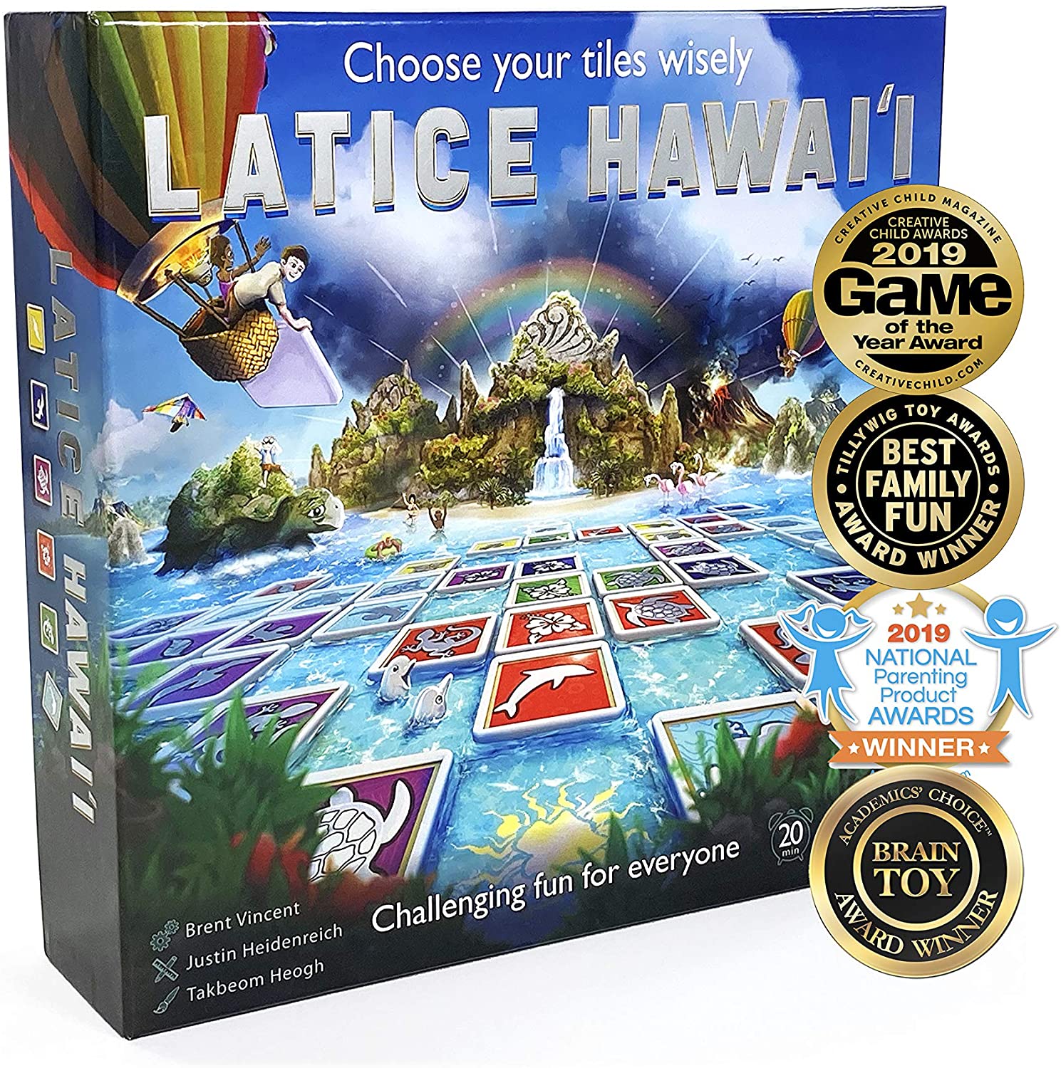 Latice Hawaii Strategy Educational Teen Board Game