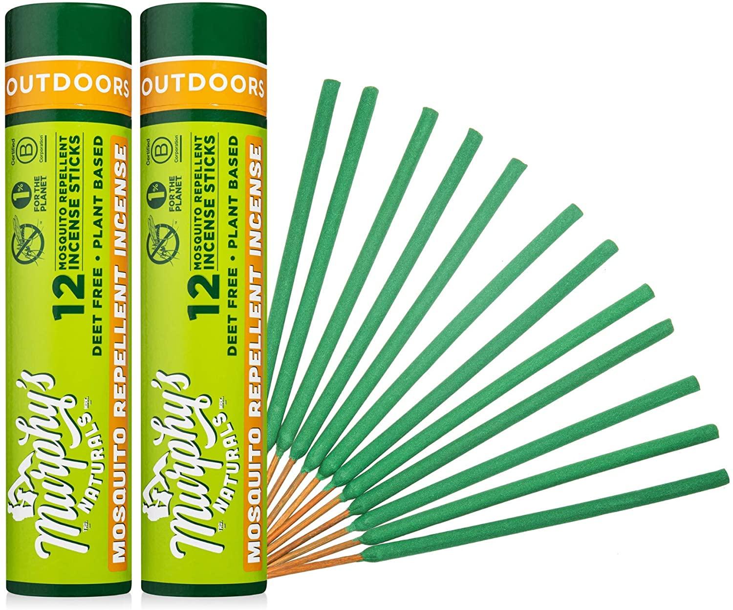 Murphy’s Naturals Outdoor Mosquito Repellent Incense Sticks, 2-Pack