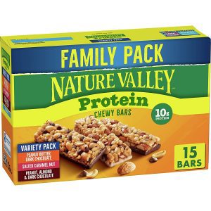 Nature Valley Variety Pack Crunchy Granola Bar, 15-Count
