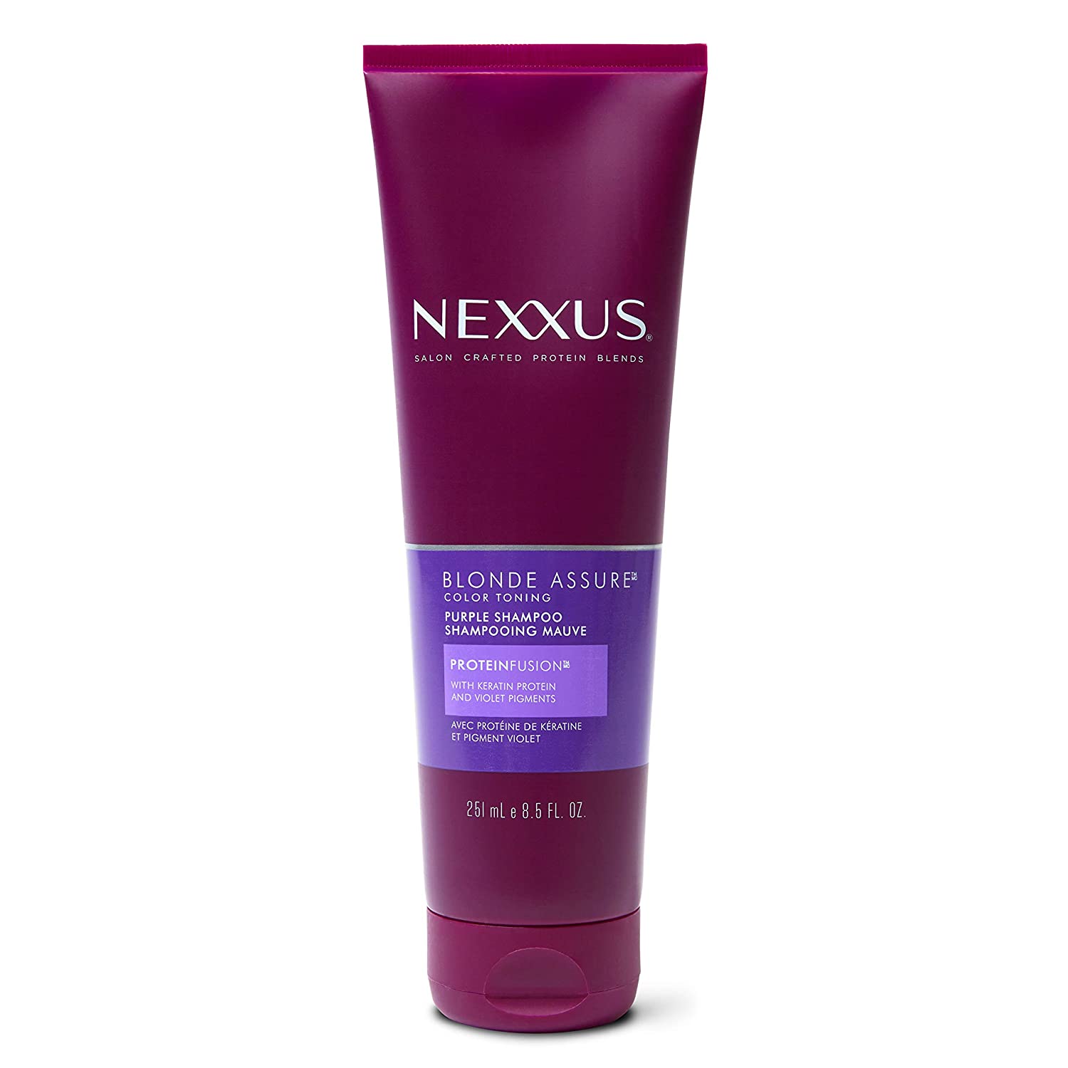 Nexxus Chemically Treated Purple Shampoo For Blonde Hair, 8.5-Ounce