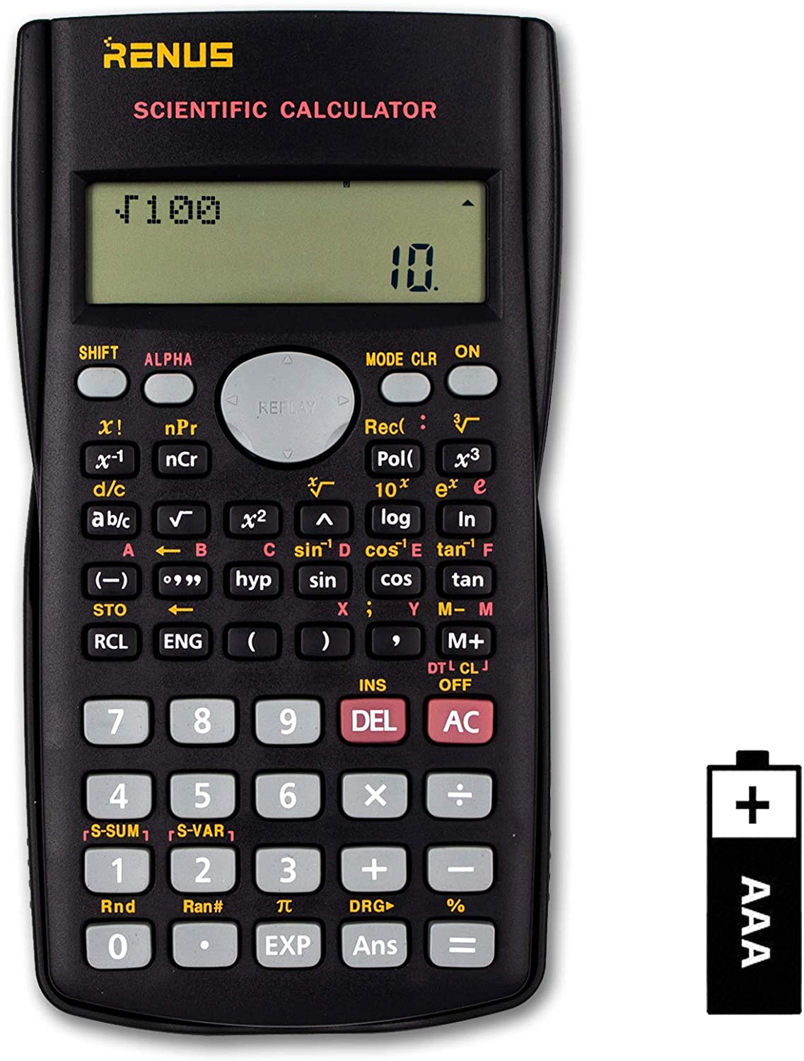 RENUS Advanced Multi-Functional Scientific Calculator