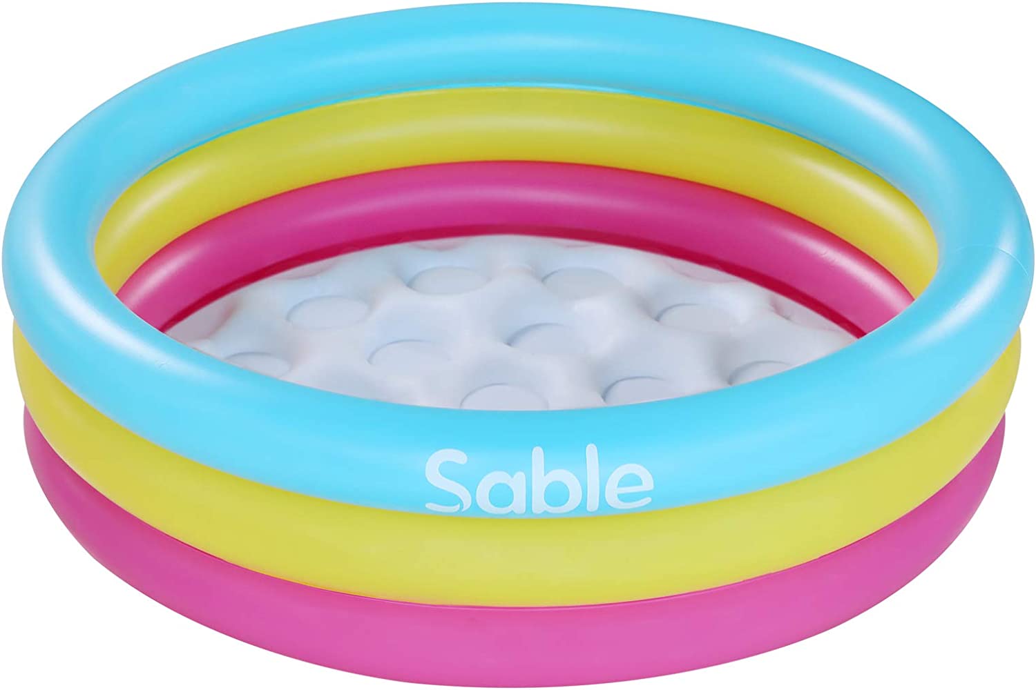 Sable Round Polyvinyl Chloride Inflatable Pool, 34-Inch