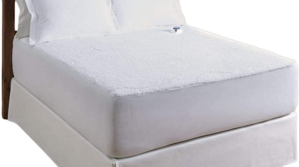 brookstone quilted comfort heated mattress pad manual