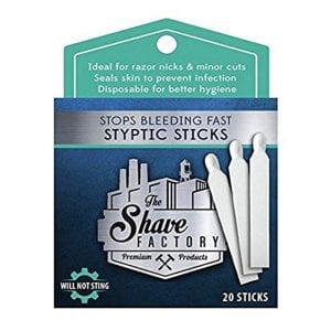 Shaving Factory Styptic Pencils, 0.3 Ounce