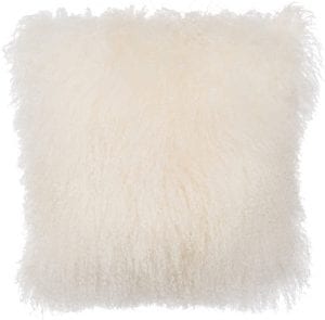 SLPR Home Collection Mongolian Lamb Fur Pillow Cover