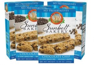 Sunbelt Bakery Chocolate Chip Chewy Granola Bars, 40-Count