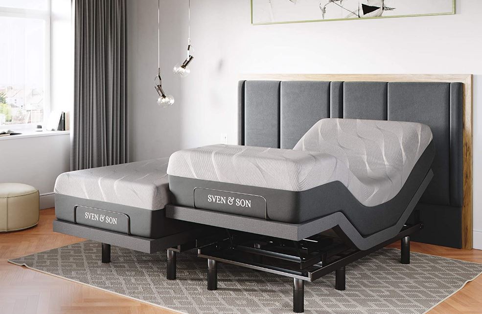 Sven & Son Underbed Light Adjustable Bed Base