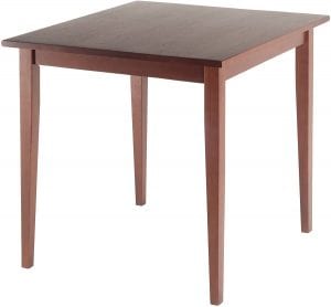 Winsome 29-Inch Square Wood Groveland Dining Table