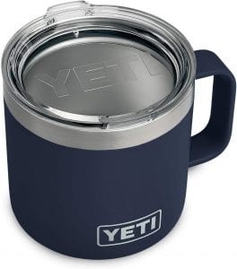 YETI Rambler Dishwasher Safe Travel Coffee Mug, 14-Ounce